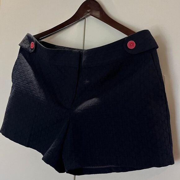 Vineyard Vines Ring Toss Navy Blue Shorts Jacquard Size 14 - Picture 3 of 6